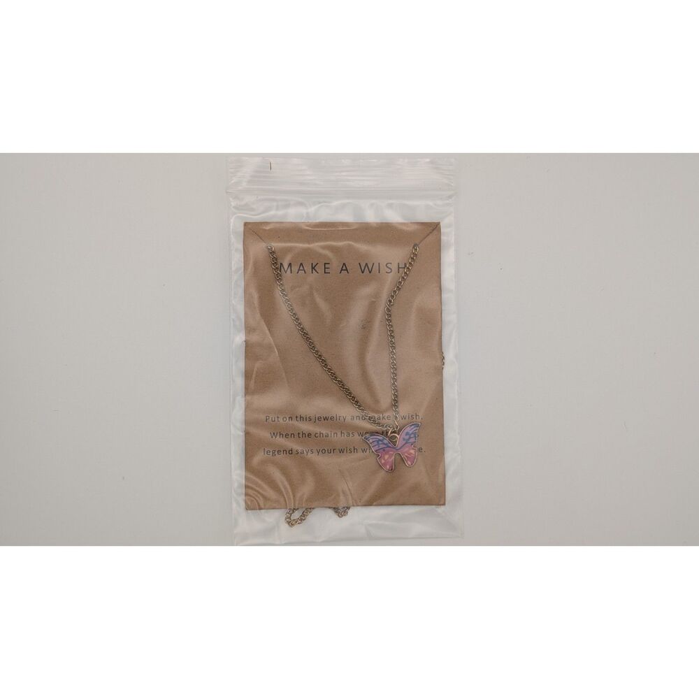 Make A Wish Butterfly Necklace